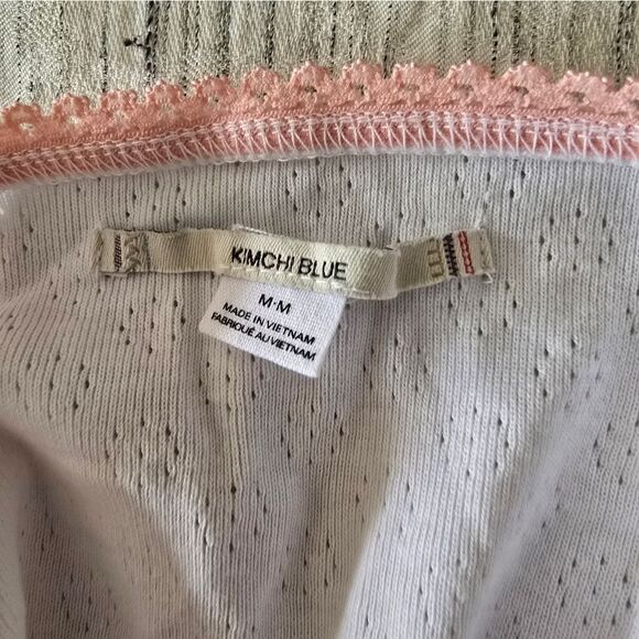 Kimchi Blue White Crop Top - Picture 4 of 4